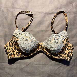 Fleur du Mal James Lace Lined Bra 32B